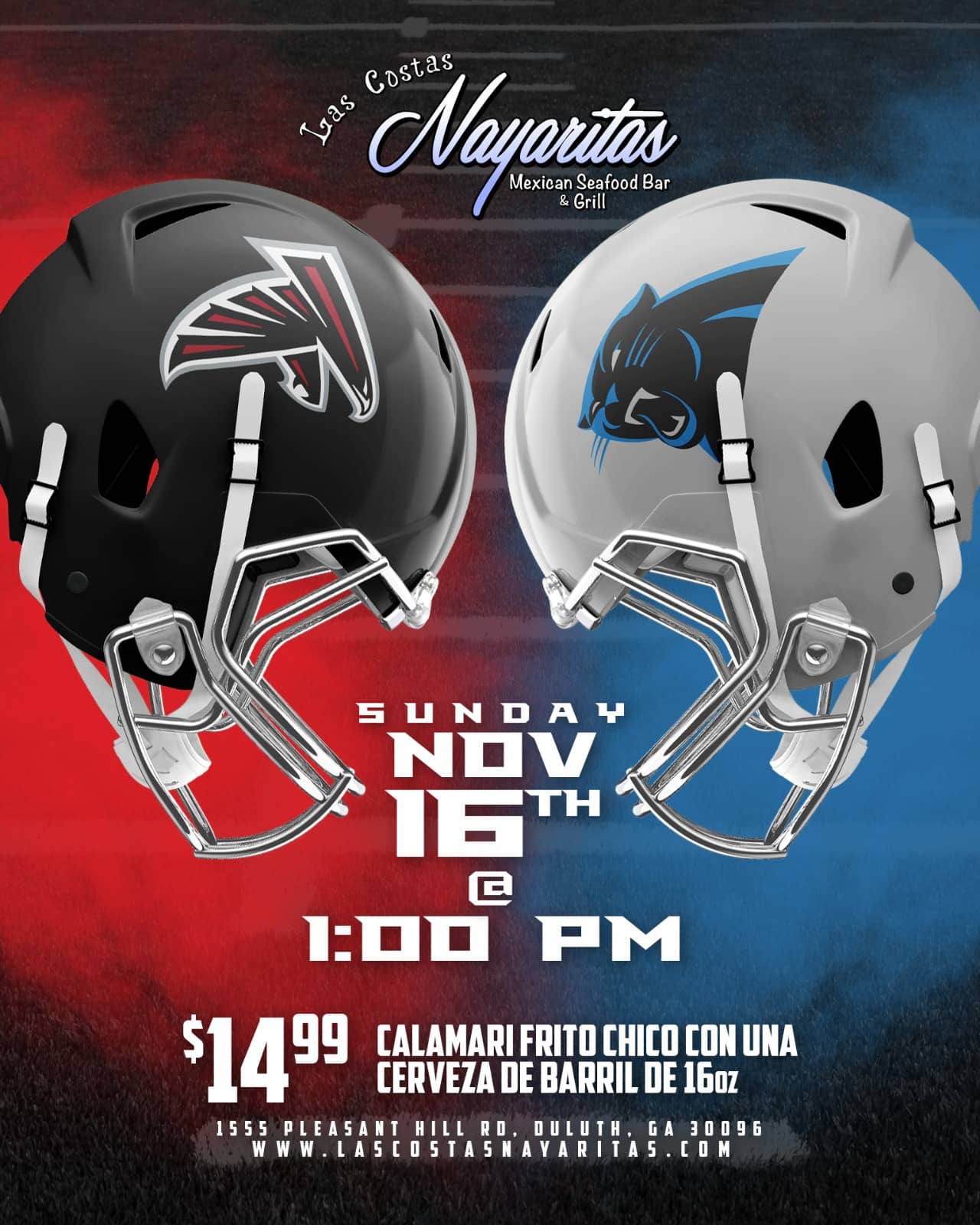 Atlanta Falcons vs Carolina Panthers